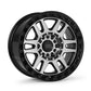 Enkei Trail-Tracker 20x9 / 6x139.7 BP / ET39 / 106.1mm Bore - Matte Black Machined Wheel