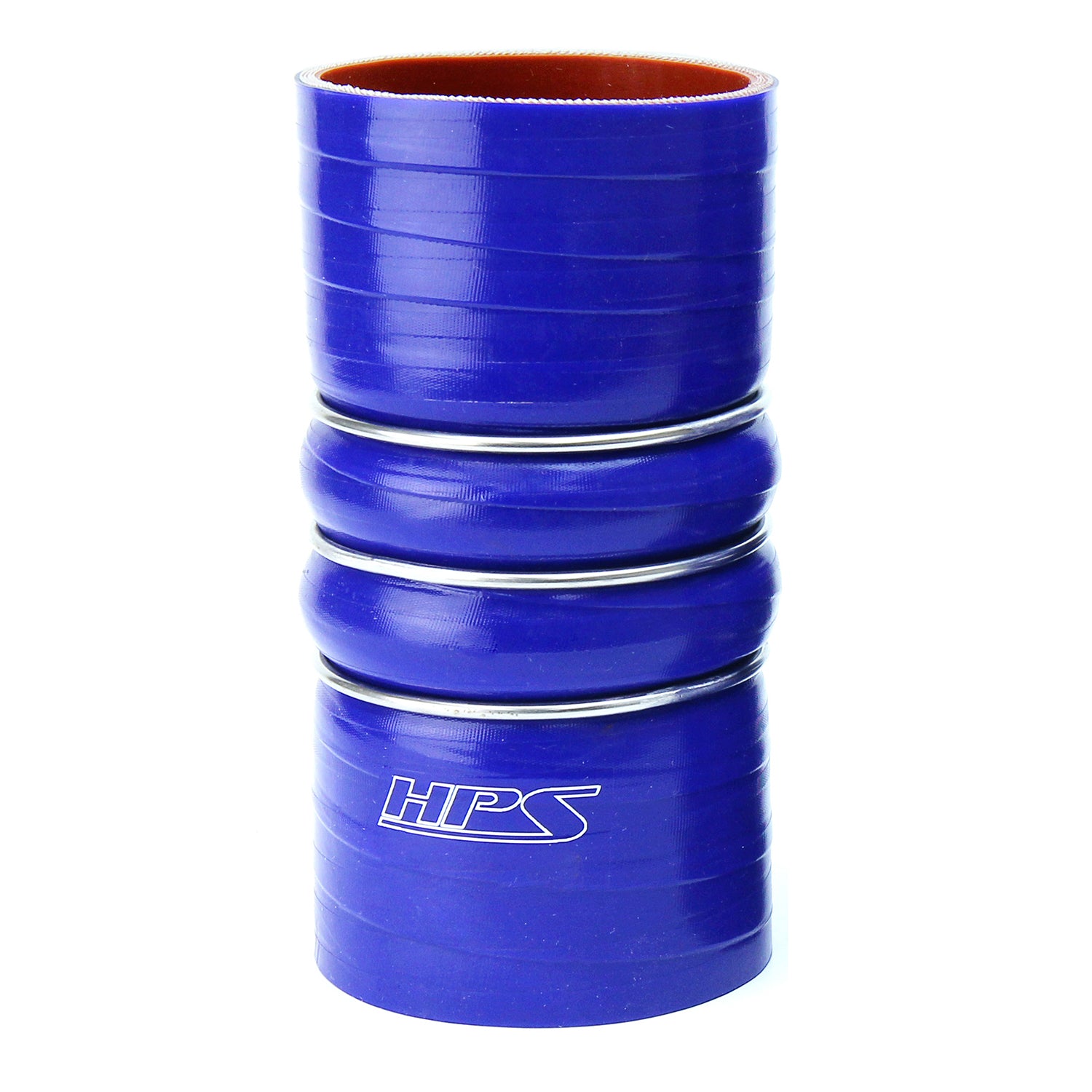 HPS 5 inch ID 8 inch Long High Temp 4-ply Reinforced Silicone CAC Coupler Hose Cold Side 127mm ID x 200mm Length