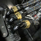 GReddy AN16 90 Degree Swivel Hose End - Black/Gold Anodized