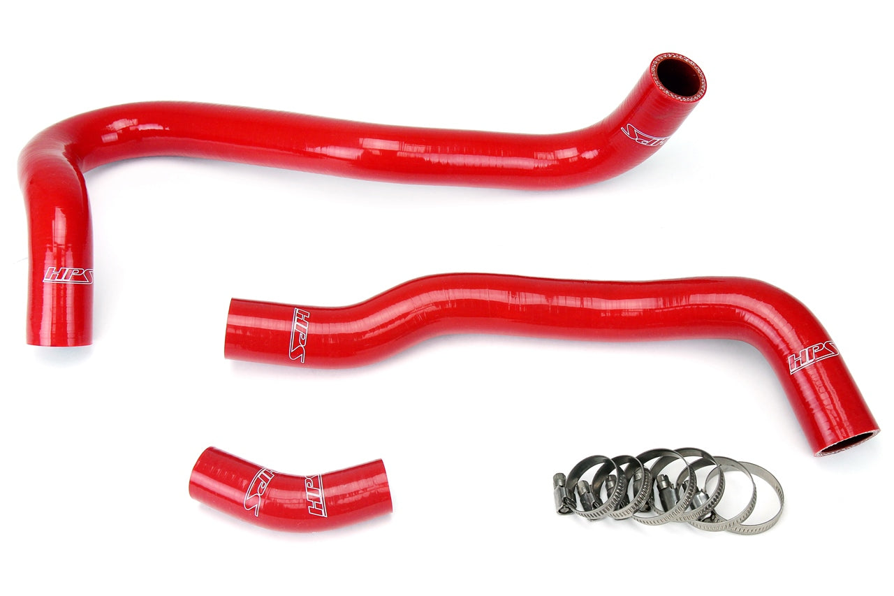 HPS Performance Silicone Hose Kit - Radiator Hose 57-1021-RED