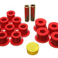 Energy Suspension 6/86-97 Nissan 720 & Hardbody Pickup 2WD Red Rear Leaf Spring Bushing Set