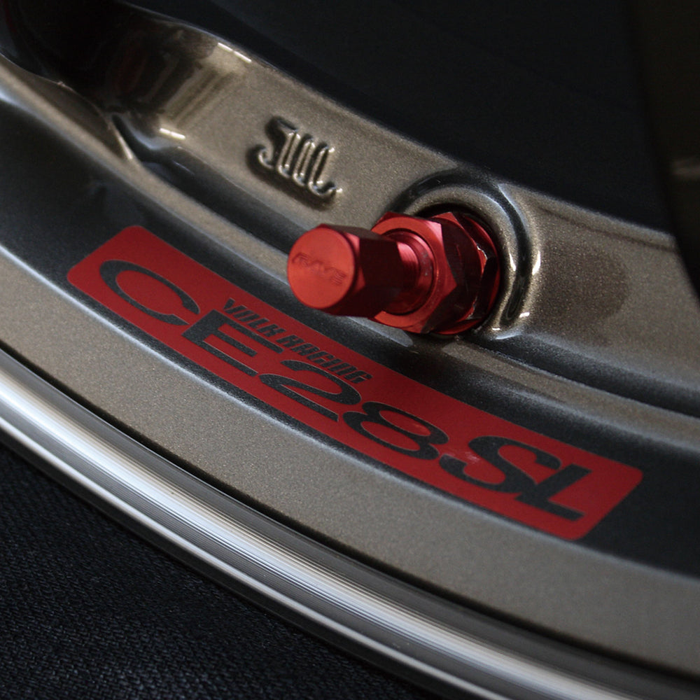 Rays No.24 Repair Sticker - CE28SL Red Rim Sticker