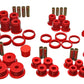 Energy Suspension 84-01 Jeep Cherokee/Wagoneer/Comanche Red Hyper-Flex Master Bushing Set