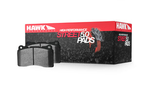 Hawk HPS 5.0 Rear Brake Pads Subaru Models (inc. 2008+ WRX / 2013+ BRZ)