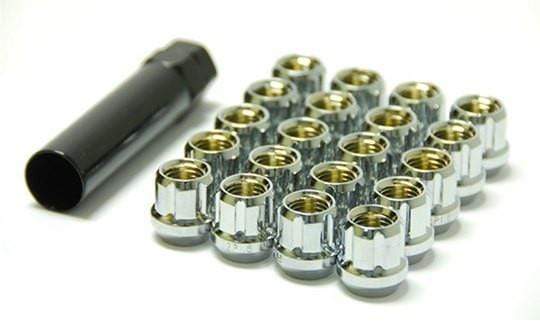 Muteki Open End Lug Nuts - Chrome 12x1.5