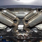 HKS 08 Infiniti G37 Coupe Dual Hi-Power Titanium Tip Catback Exhaust