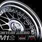 Chevlon Racing M1+ 3PC Wheel 15"