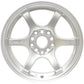 Gram Lights 57DR 15x8.0 +28 5x114.3 Sunlight Silver Wheel