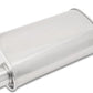 Vibrant StreetPower Oval Muffler 5in x 9in x 15in - 2.5in inlet/outlet (Offset-Offset Same Side)