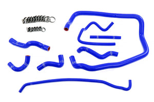 HPS Performance Silicone Hose Kit - Heater, Throttle Body, Expansion Tank Coolant Hoses 57-2138-BLUE