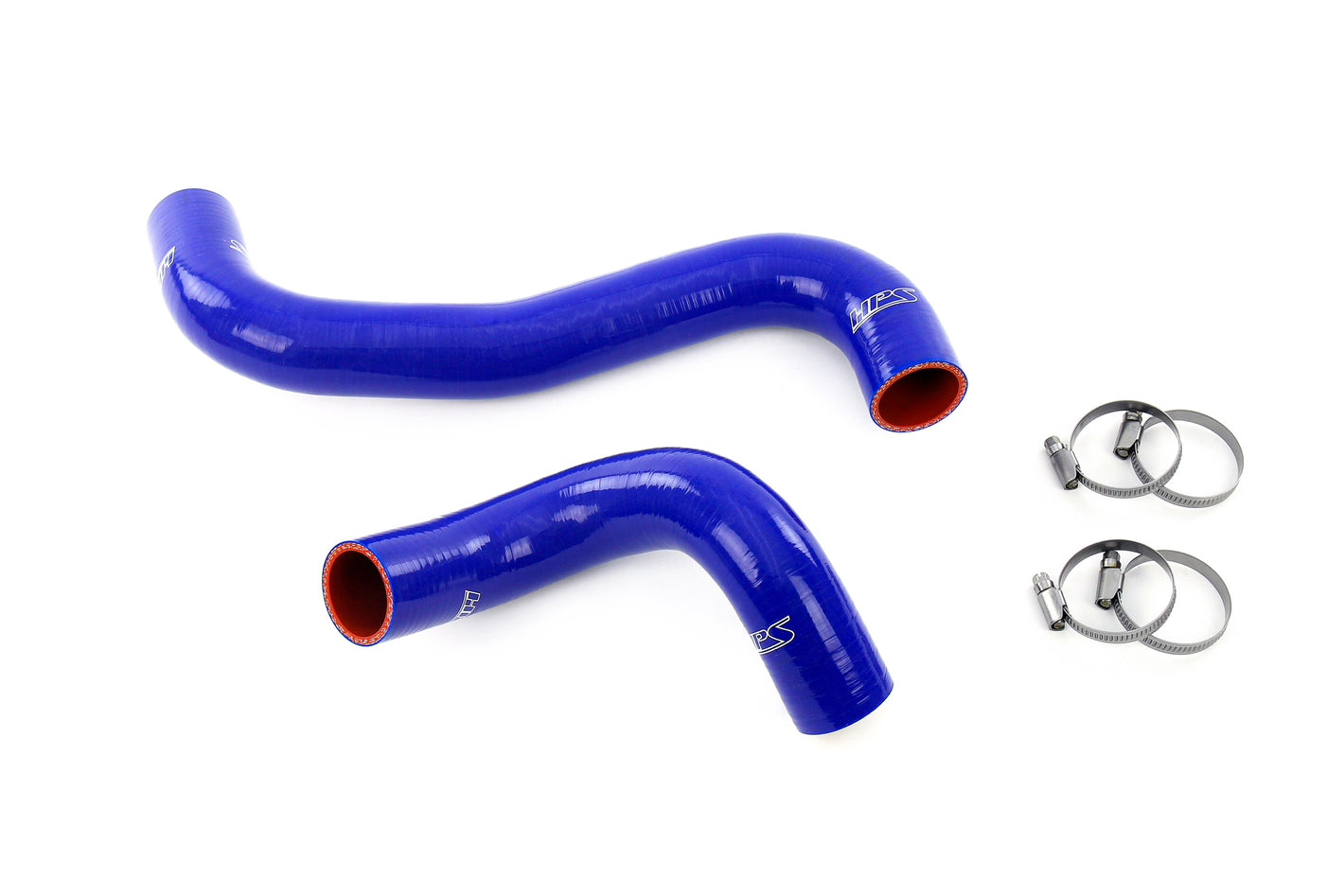 HPS Performance Silicone Hose Kit - Radiator Hose 57-2140R-BLUE