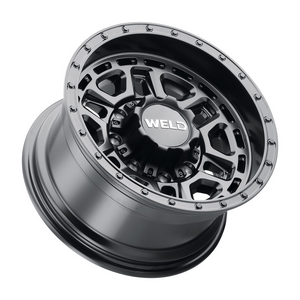 Weld Crux 20x10 / 8x180 / 4.75 BS / 124.3 HB - Satin Black - Non-BL Wheel