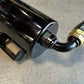 GReddy AN12 STRAIGHT ORB MALE BLACK/GOLD ANODIZED