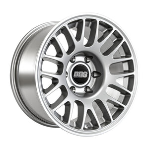 BBS TS-M 17x9in - 6x139.7 - 106.1 CB - ET0 - Satin Silver Wheel