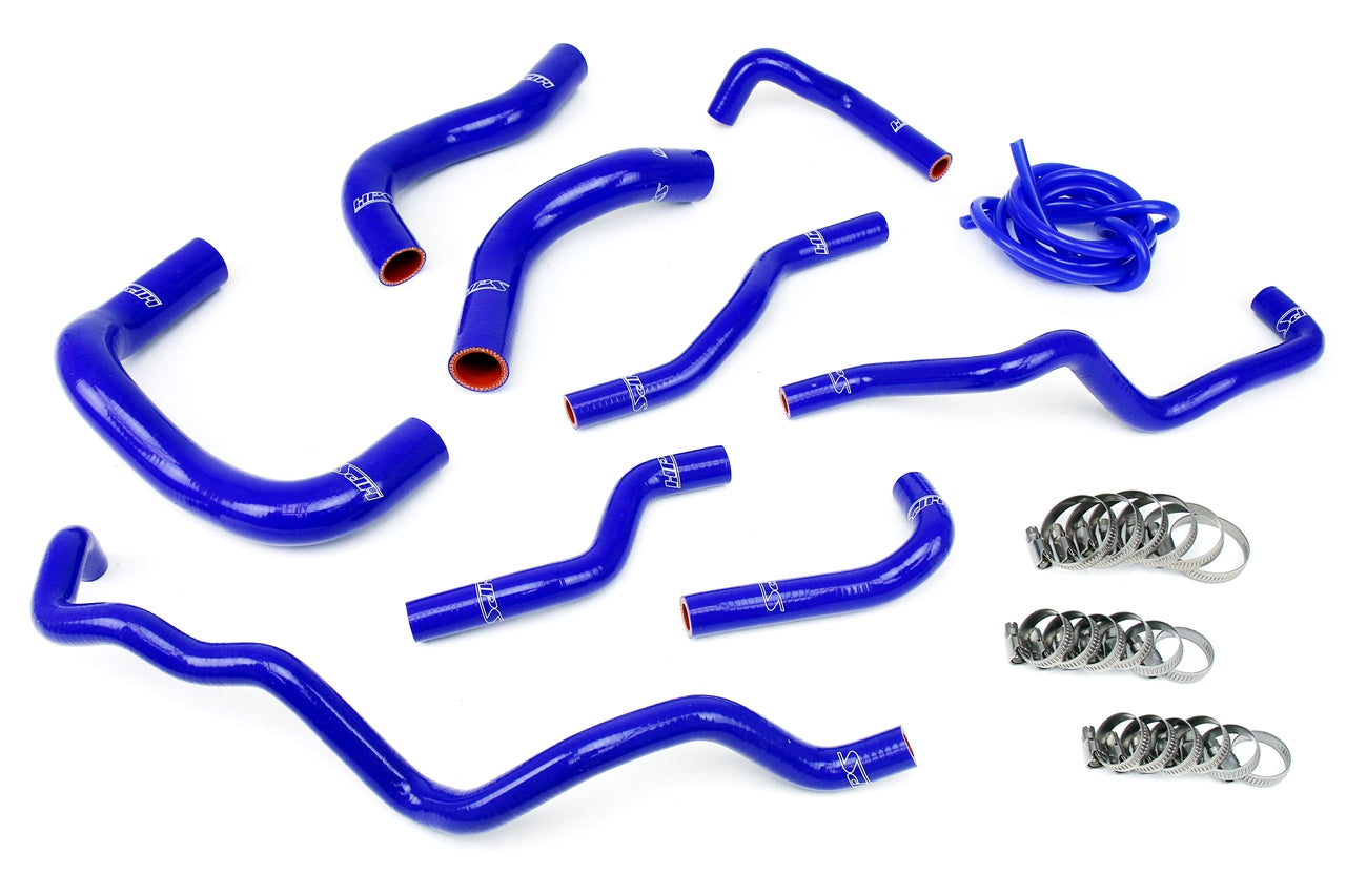 HPS Performance Silicone Hose Kit - Radiator and Heater Hose 57-1341-BLUE