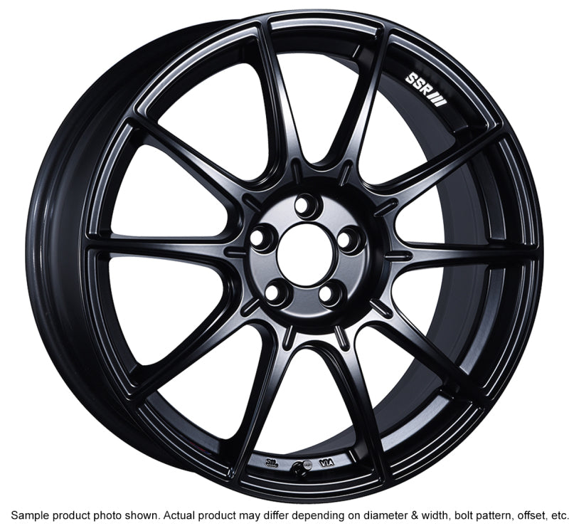 SSR GTX01 19x8.5 5x112 45mm Offset Flat Black