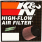 K&N Filter Universal Clamp-On Filter-Round Tapered 2.75in Flange ID x 6in Base OD x 5in Top OD