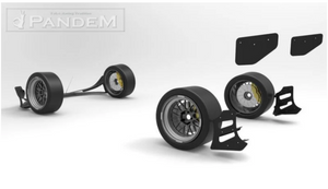 GReddy 2012+ Scion FR-S Pandem Wide Body V3.5 Rear Canards