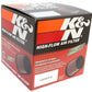 K&N Universal Oval Clamp-On Air Filter 2-3/4in Flange 6-1/4in Length 4in Width 5in Height