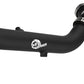 aFe BladeRunner 2in to 2-1/2in Aluminum Hot Charge Pipe Black Ford F-150 24-26 V6-2.7L (tt)