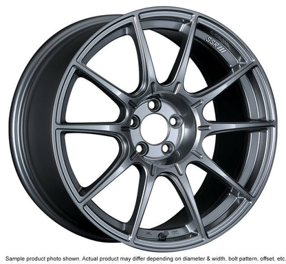 SSR GTX01 17x7 4x100 42mm Offset Dark Silver