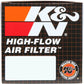 K&N Filter Universal Rubber Filter - Round Straight 3.5in Base OD x 3.5in Top OD x 5in H