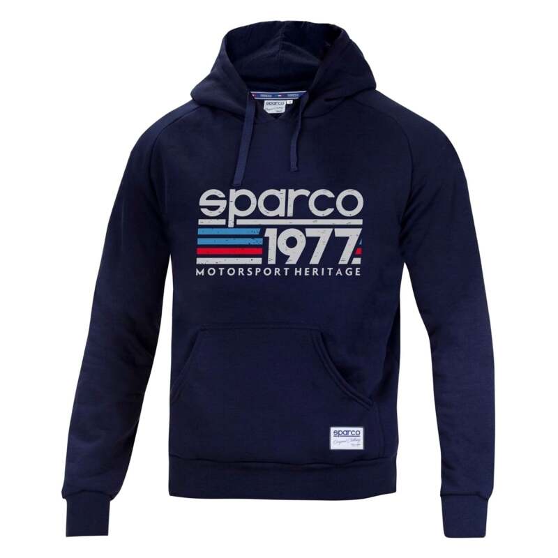 Sparco Hoodie 1977 SMALL Navy