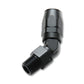 Vibrant -10AN Male NPT 45Degree Hose End Fitting - 3/8 NPT