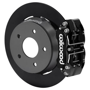 Wilwood 22-24 Polaris RZR Turbo/ Pro R 5-Lug Rear Big Brake Kit - Black Powder Coat