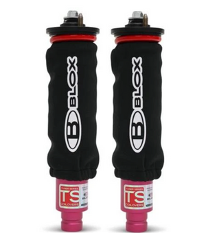 BLOX Racing Neoprene Coilover Covers - Black (Pair)