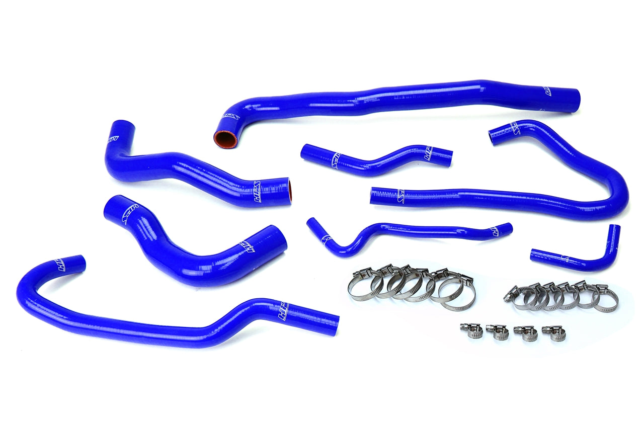 HPS Performance Silicone Hose Kit - Radiator and Heater Hose 57-1546-BLUE