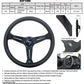 HKS STEERING WHEEL NARDI SPORTS 34DEEP