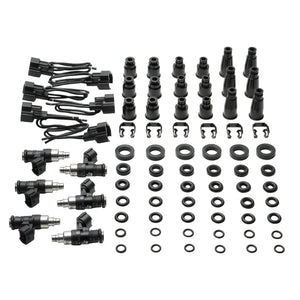 DeatschWerks Universal 6 Cylinder Import Injector Kit - Set of Six 2400cc Injectors