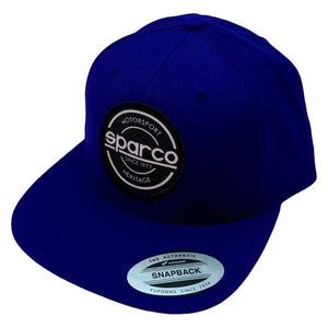 Sparco Cap S-Patch Snapback Blue