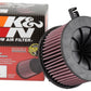 K&N 15-18 Audi A4 L4-2.0 F/I Replacement Drop In Air Filter