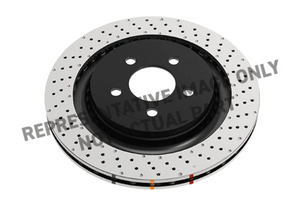 DBA Rear 4000 Series XD Brake Rotor 2017-2025 Honda Civic Type-R FK8 / FL5 / 2023-2025 Acura Integra Type-S DE5