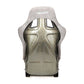 NRG FRP Bucket Seat ULTRA Edition - Large (Grey Alcantara/Pearlized Back)