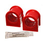 Energy Suspension 05-07 Ford Mustang Red Front Sway Bar Bushing Set (Must Reuse All Metal Parts)