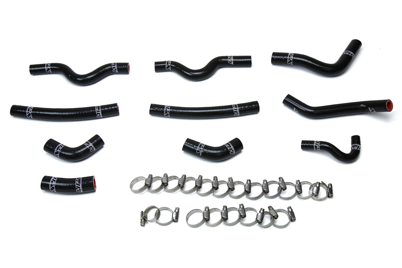 HPS Silicone Heater Coolant Hose Kit Complete 16pcs Set, Toyota 03-07 Land Cruiser 4.7L V8 J100