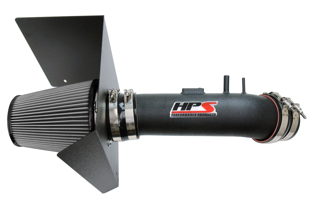 HPS Shortram Air Intake Kit 2012-2019 Toyota Tundra 5.7L V8, Includes Heat Shield