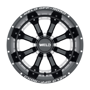 Weld Granada 8 20x10 / 8x180 / 4.75 BS / 124.3 HB - Gloss Black Milled - Non-BL Wheel