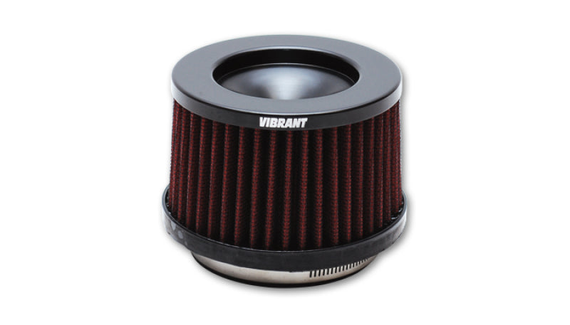 Vibrant The Classic Perf Air Filter 4.75in O.D. Cone x 3-5/8in Tall x 4in inlet I.D. Turbo Outlets