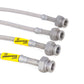 Goodridge 92-95 Honda Civic All Models w/ Rear Drum / 93-00 Del Sol Rear Drum SS Brake Lines