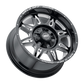 Weld Cheyenne W132 Series 22x10 / 6x139.7 BP / 4.75 BS / 106.1 - Gloss BLK MIL