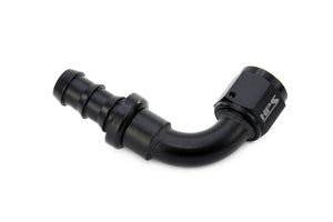 HPS Performance -8 60 Degree Push-On Aluminum Hose End