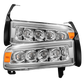 AlphaRex 94-01 Dodge Ram 1500 NOVA LED Headlights Chrome w/ Activ. Light Seq. Signal and SB DRL