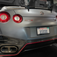 GReddy Total Tune Up License Plate Frame - Black Out