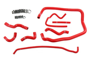 HPS Performance Silicone Hose Kit - Heater, Throttle Body, Expansion Tank Coolant Hoses 57-2138-RED