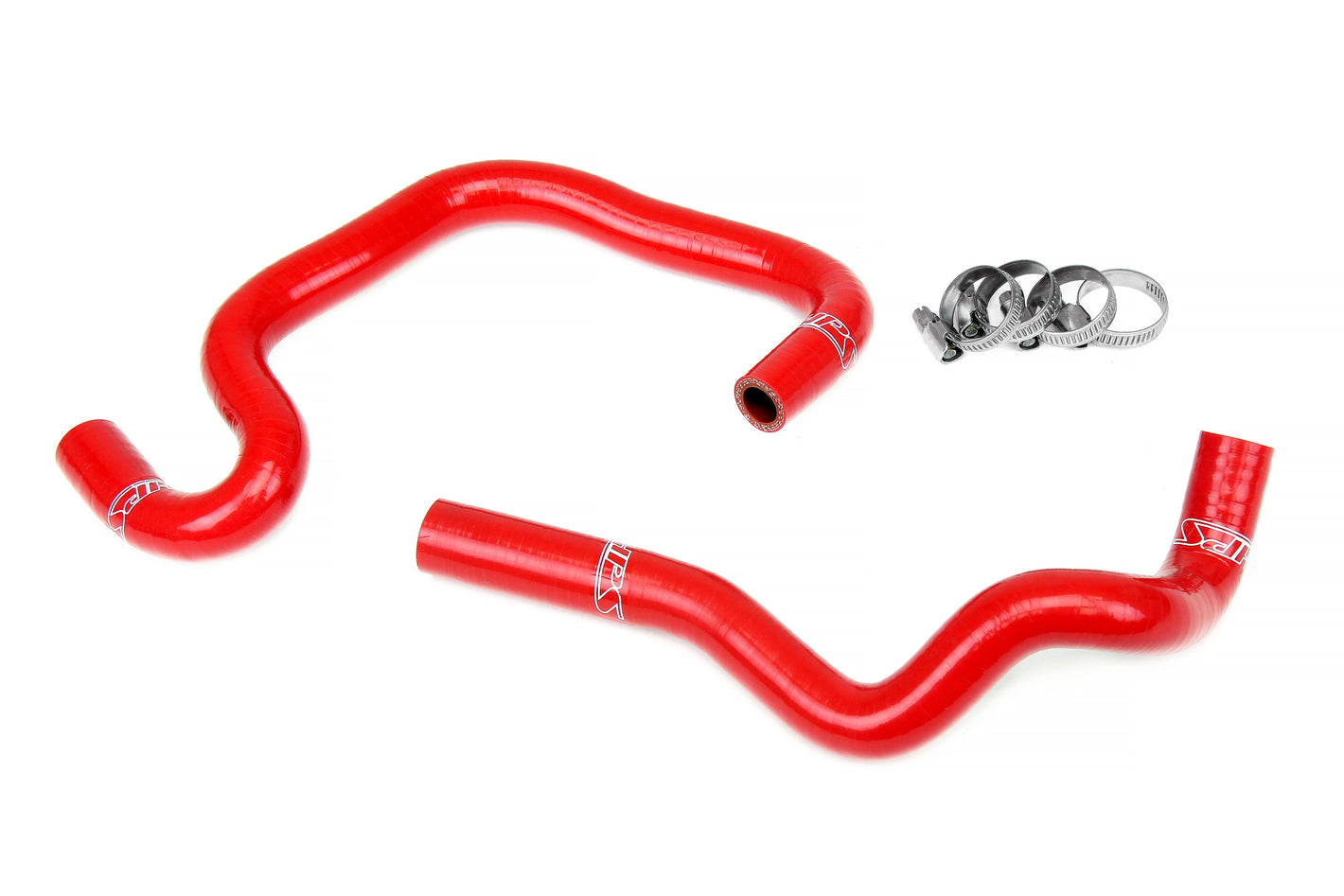 HPS Performance Silicone Hose Kit - Heater Hose 57-1082-RED