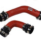 Injen 17-19 Honda Civic Type-R Aluminum Intercooler Piping Kit - Wrinkle Red